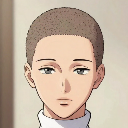 Selected character frame at head X zero